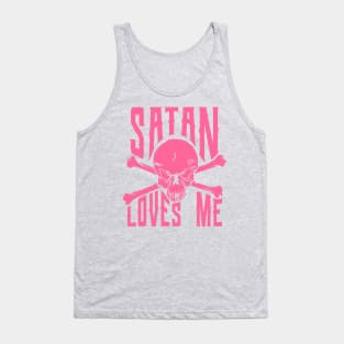 satan loves me Tank Top